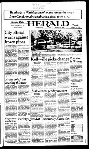 Sapulpa Daily Herald (Sapulpa, Okla.), Vol. 71, No. 117, Ed. 1 Tuesday, January 29, 1985