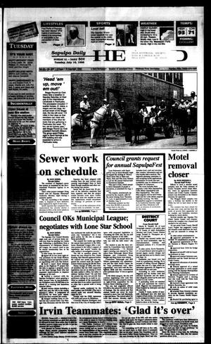 Sapulpa Daily Herald (Sapulpa, Okla.), Vol. 81, No. 264, Ed. 1 Tuesday, July 16, 1996