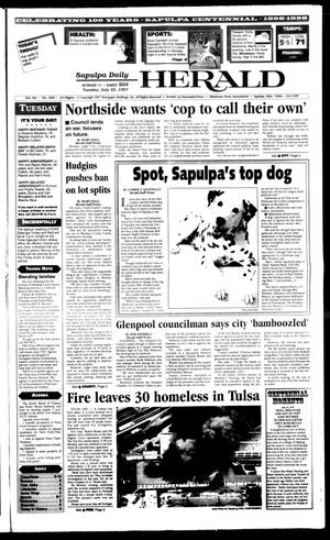 Sapulpa Daily Herald (Sapulpa, Okla.), Vol. 82, No. 265, Ed. 1 Tuesday, July 22, 1997
