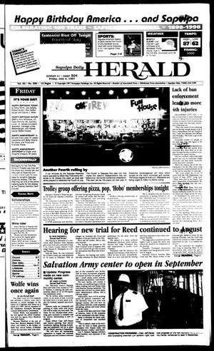 Sapulpa Daily Herald (Sapulpa, Okla.), Vol. 82, No. 250, Ed. 1 Friday, July 4, 1997