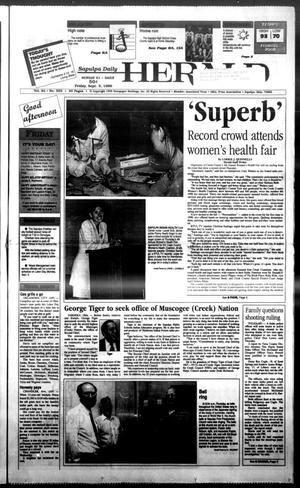 Sapulpa Daily Herald (Sapulpa, Okla.), Vol. 84, No. 303, Ed. 1 Friday, September 3, 1999