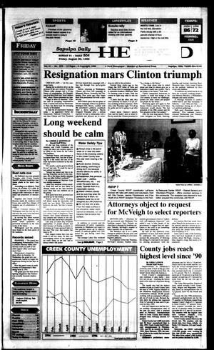 Sapulpa Daily Herald (Sapulpa, Okla.), Vol. 81, No. 303, Ed. 1 Friday, August 30, 1996