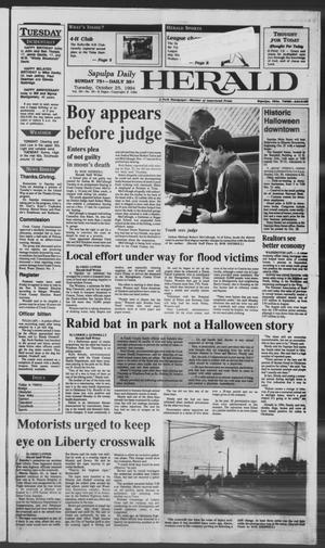 Sapulpa Daily Herald (Sapulpa, Okla.), Vol. 81, No. 36, Ed. 1 Tuesday, October 25, 1994