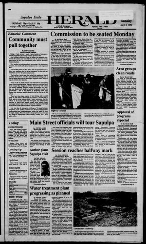 Sapulpa Daily Herald (Sapulpa, Okla.), Vol. 78, No. 174, Ed. 1 Sunday, April 5, 1992