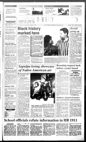 Sapulpa Daily Herald (Sapulpa, Okla.), Vol. 81, No. 141, Ed. 1 Sunday, February 26, 1995