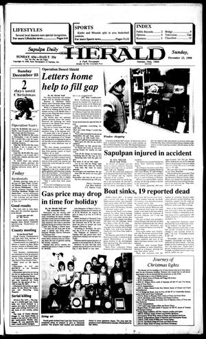 Sapulpa Daily Herald (Sapulpa, Okla.), Vol. 77, No. 86, Ed. 1 Sunday, December 23, 1990