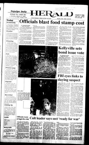 Sapulpa Daily Herald (Sapulpa, Okla.), Vol. 79, No. 151, Ed. 1 Tuesday, March 9, 1993