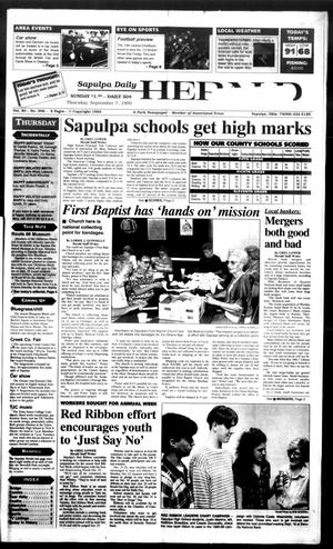 Sapulpa Daily Herald (Sapulpa, Okla.), Vol. 81, No. 307, Ed. 1 Thursday, September 7, 1995