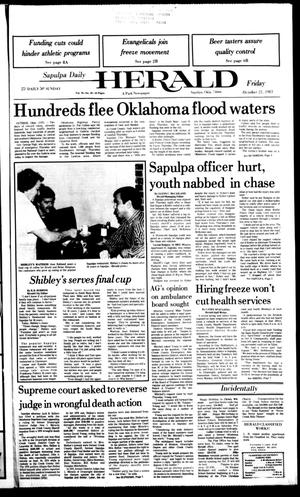 Sapulpa Daily Herald (Sapulpa, Okla.), Vol. 70, No. 33, Ed. 1 Friday, October 21, 1983