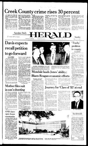 Sapulpa Daily Herald (Sapulpa, Okla.), Vol. 69, No. 215, Ed. 1 Sunday, May 22, 1983