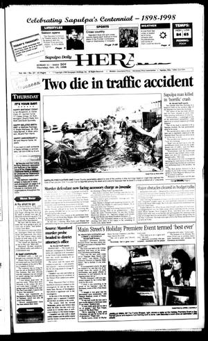 Sapulpa Daily Herald (Sapulpa, Okla.), Vol. 84, No. 27, Ed. 1 Thursday, October 15, 1998