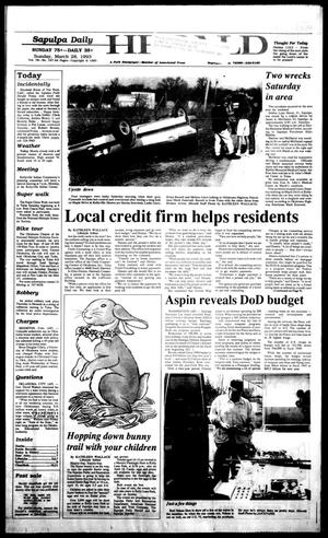 Sapulpa Daily Herald (Sapulpa, Okla.), Vol. 79, No. 167, Ed. 1 Sunday, March 28, 1993