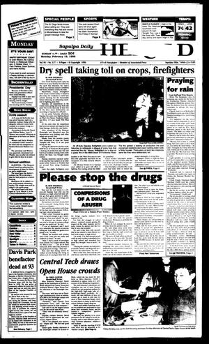 Sapulpa Daily Herald (Sapulpa, Okla.), Vol. 82, No. 136, Ed. 1 Monday, February 19, 1996