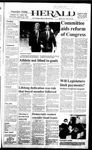 Sapulpa Daily Herald (Sapulpa, Okla.), Vol. 79, No. 116, Ed. 1 Wednesday, January 27, 1993