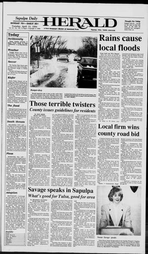 Sapulpa Daily Herald (Sapulpa, Okla.), Vol. 80, No. 181, Ed. 1 Tuesday, April 12, 1994