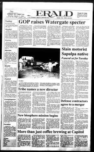 Sapulpa Daily Herald (Sapulpa, Okla.), Vol. 80, No. 150, Ed. 1 Monday, March 7, 1994
