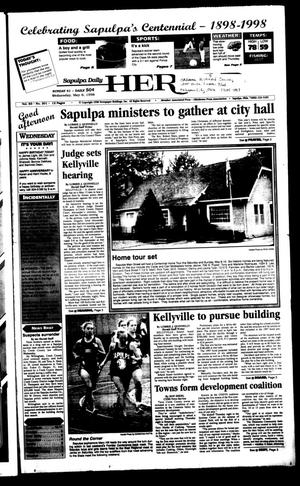 Sapulpa Daily Herald (Sapulpa, Okla.), Vol. 83, No. 201, Ed. 1 Wednesday, May 6, 1998