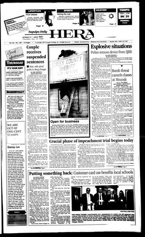 Sapulpa Daily Herald (Sapulpa, Okla.), Vol. 84, No. 105, Ed. 1 Thursday, January 14, 1999