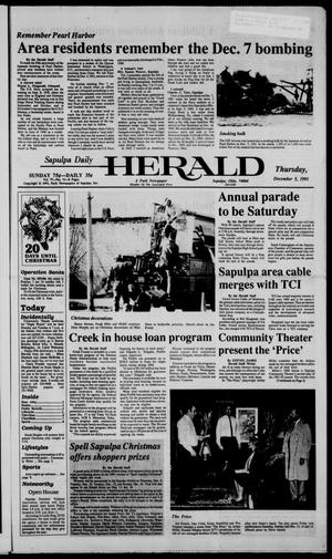 Sapulpa Daily Herald (Sapulpa, Okla.), Vol. 78, No. 71, Ed. 1 Thursday, December 5, 1991