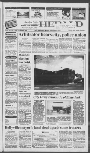 Sapulpa Daily Herald (Sapulpa, Okla.), Vol. 81, No. 174, Ed. 1 Wednesday, April 5, 1995
