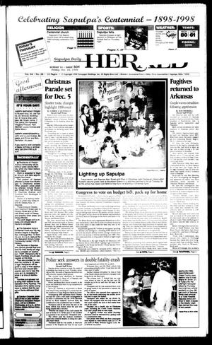 Sapulpa Daily Herald (Sapulpa, Okla.), Vol. 84, No. 28, Ed. 1 Friday, October 16, 1998