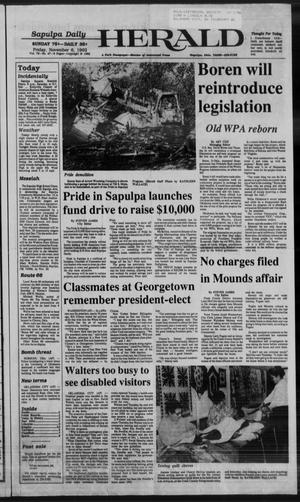 Sapulpa Daily Herald (Sapulpa, Okla.), Vol. 79, No. 47, Ed. 1 Friday, November 6, 1992