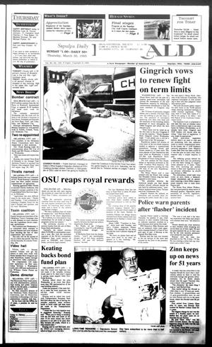 Sapulpa Daily Herald (Sapulpa, Okla.), Vol. 81, No. 169, Ed. 1 Thursday, March 30, 1995