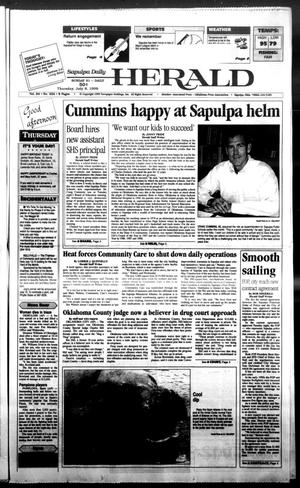 Sapulpa Daily Herald (Sapulpa, Okla.), Vol. 84, No. 254, Ed. 1 Thursday, July 8, 1999