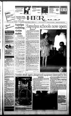 Sapulpa Daily Herald (Sapulpa, Okla.), Vol. 84, No. 290, Ed. 1 Thursday, August 19, 1999