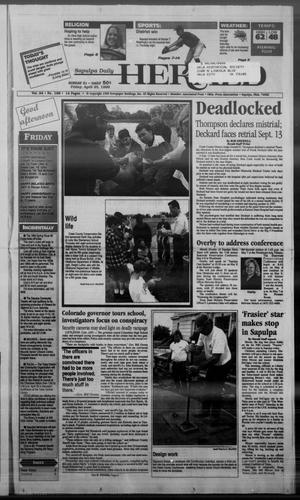 Sapulpa Daily Herald (Sapulpa, Okla.), Vol. 84, No. 189, Ed. 1 Friday, April 23, 1999