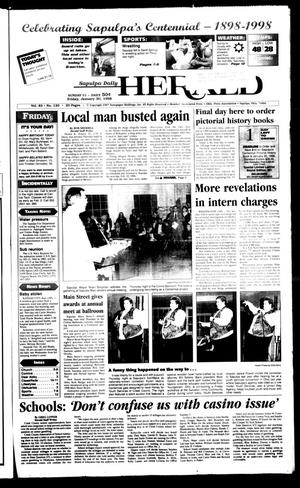 Sapulpa Daily Herald (Sapulpa, Okla.), Vol. 83, No. 118, Ed. 1 Friday, January 30, 1998
