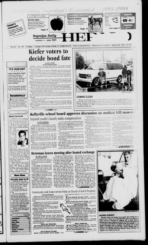 Sapulpa Daily Herald (Sapulpa, Okla.), Vol. 89, No. 176, Ed. 1 Tuesday, April 7, 1998