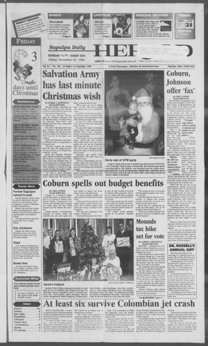 Sapulpa Daily Herald (Sapulpa, Okla.), Vol. 82, No. 86, Ed. 1 Friday, December 22, 1995
