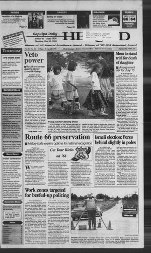 Sapulpa Daily Herald (Sapulpa, Okla.), Vol. 81, No. 224, Ed. 1 Thursday, May 30, 1996