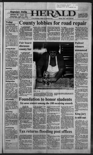Sapulpa Daily Herald (Sapulpa, Okla.), Vol. 79, No. 182, Ed. 1 Wednesday, April 14, 1993