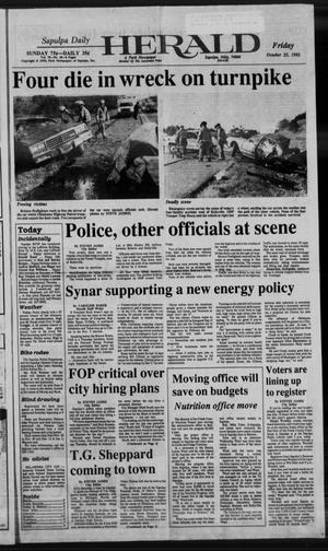 Sapulpa Daily Herald (Sapulpa, Okla.), Vol. 79, No. 35, Ed. 1 Friday, October 23, 1992