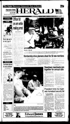 Sapulpa Daily Herald (Sapulpa, Okla.), Vol. 87, No. 270, Ed. 1 Friday, July 26, 2002
