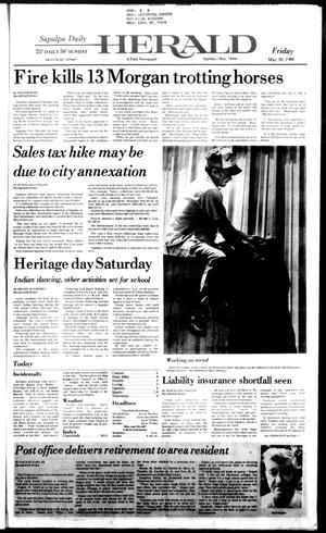 Sapulpa Daily Herald (Sapulpa, Okla.), Vol. 72, No. 221, Ed. 1 Friday, May 30, 1986