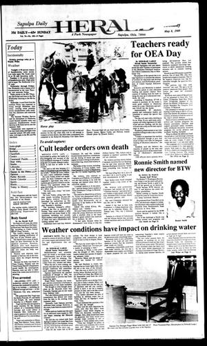 Primary view of object titled 'Sapulpa Daily Herald (Sapulpa, Okla.), Vol. 75, No. 202, Ed. 1 Monday, May 8, 1989'.