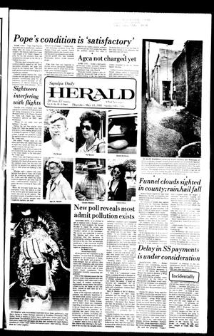 Sapulpa Daily Herald (Sapulpa, Okla.), Vol. 67, No. 207, Ed. 1 Thursday, May 14, 1981