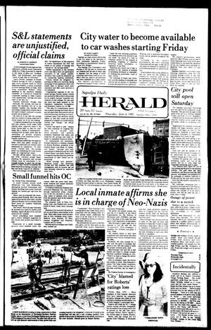 Sapulpa Daily Herald (Sapulpa, Okla.), Vol. 67, No. 225, Ed. 1 Thursday, June 4, 1981