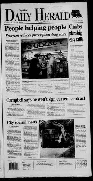 Sapulpa Daily Herald (Sapulpa, Okla.), Vol. 90, No. 266, Ed. 1 Tuesday, July 19, 2005