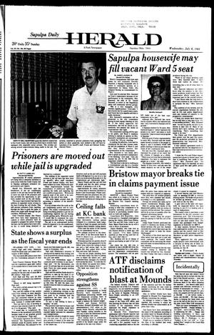 Sapulpa Daily Herald (Sapulpa, Okla.), Vol. 67, No. 254, Ed. 1 Wednesday, July 8, 1981