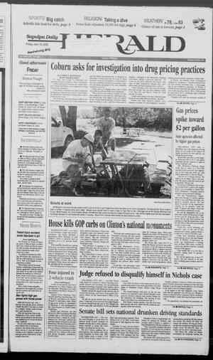Sapulpa Daily Herald (Sapulpa, Okla.), Vol. 84, No. 237, Ed. 1 Friday, June 16, 2000