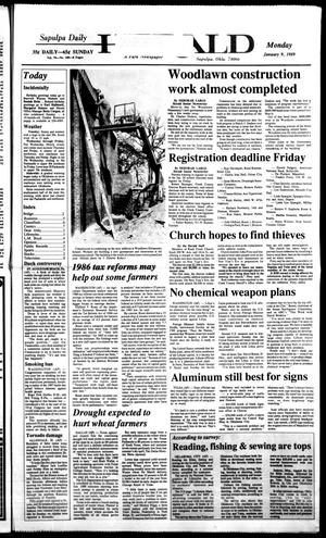 Sapulpa Daily Herald (Sapulpa, Okla.), Vol. 75, No. 100, Ed. 1 Monday, January 9, 1989