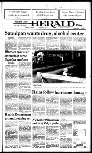 Sapulpa Daily Herald (Sapulpa, Okla.), Vol. 71, No. 1, Ed. 1 Friday, September 14, 1984