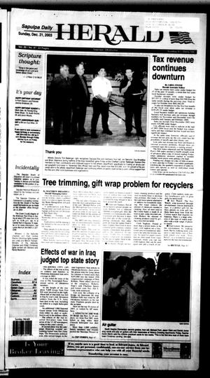 Sapulpa Daily Herald (Sapulpa, Okla.), Vol. 88, No. 87, Ed. 1 Sunday, December 21, 2003