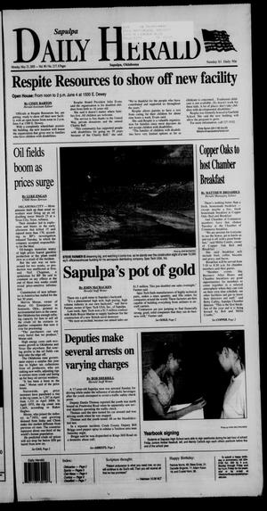 Primary view of object titled 'Sapulpa Daily Herald (Sapulpa, Okla.), Vol. 90, No. 217, Ed. 1 Monday, May 23, 2005'.