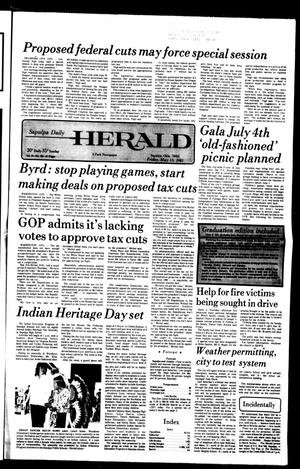 Sapulpa Daily Herald (Sapulpa, Okla.), Vol. 67, No. 208, Ed. 1 Friday, May 15, 1981