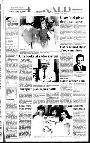 Sapulpa Daily Herald (Sapulpa, Okla.), Vol. 75, No. 79, Ed. 1 Wednesday, December 14, 1988